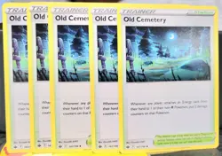 Pokemon - 5x Old Cemetery 147/198 - Chilling Reign - NM/M - New - Image 1