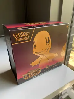 Pokemon: Scarlet & Violet Obsidian Flames ETB (Pokemon Center) No Packs Or Promo - Image 1