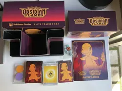 Pokemon: Scarlet & Violet Obsidian Flames ETB (Pokemon Center) No Packs Or Promo - Image 4