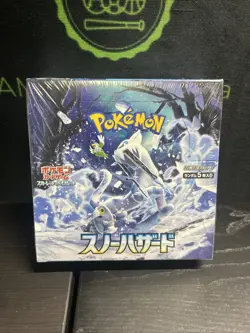 Japanese Pokemon Booster Box Scarlet & Violet Snow Hazard Sv2P (Sealed) D - Image 1