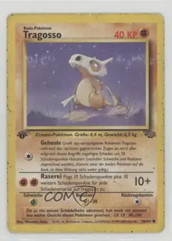 Cubone German 1st Ed. Pokemon Jungle #50 1999 - Image 1