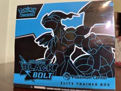 Black Bolt Pokemon Center Exclusive ETB Elite Trainer Box Pokemon TCG - Image 1