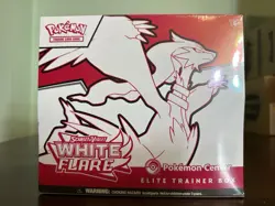Pokemon Center Exclusive White Flare ETB Pokemon TCG - SEALED - Image 1