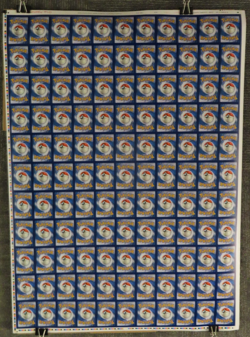 2023 Pokemon Trick or Trade Boo-ster Gengar Marshadow Dusknoir Holo Uncut Sheet - Image 5