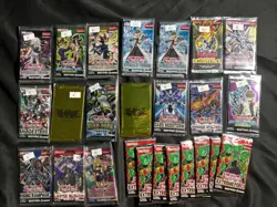 25 Yugioh Booster Packs Sealed (White Dragon Abyss, Movie, Legendary Duelist) - Image 1