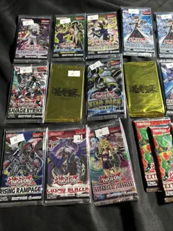 25 Yugioh Booster Packs Sealed (White Dragon Abyss, Movie, Legendary Duelist) - Image 2