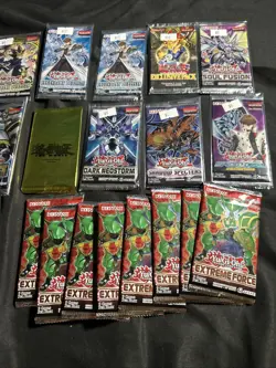 25 Yugioh Booster Packs Sealed (White Dragon Abyss, Movie, Legendary Duelist) - Image 3