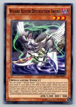 Yu-Gi-Oh! Wizard Buster Destruction Sword BOSH-EN021 - Image 1