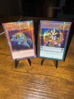 Yugioh Stampede Quarter Century Secret Rare D/D Slime Lunar Light Tiger RA04 NM - Image 1