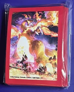 Sealed Charizard VMAX Ultra Premium Collection UPC 65 Ct Pokemon Card Sleeves - Image 1