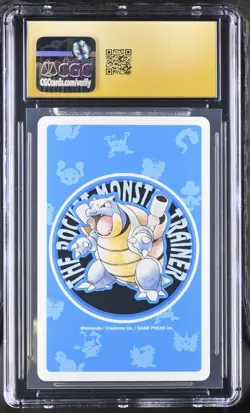 CGC 10 PRISTINE Ekans Queen of Spades 1998 Japanese Blue Playing Card (POP 1) - Image 2