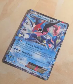 Pokemon TCG Ash-Greninja EX XY Black Star Promo XY133 Holo Card TCG Regular Size - Image 3