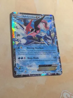 Pokemon TCG Ash-Greninja EX XY Black Star Promo XY133 Holo Card TCG Regular Size - Image 4