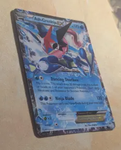 Pokemon TCG Ash-Greninja EX XY Black Star Promo XY133 Holo Card TCG Regular Size - Image 5