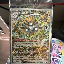 Magneton ⚡ SVP 159 Pokemon TCG Surging Sparks Black Star Promo Card, Sealed - Image 1