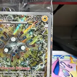 Magneton ⚡ SVP 159 Pokemon TCG Surging Sparks Black Star Promo Card, Sealed - Image 3