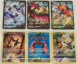 Legendary Bird 6 Card Lot - 3 Astral Radiance TG + 3 SWSH Promo NM/M Pokemon TCG - Image 1