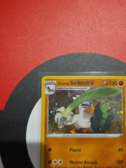 Pokemon TCG SWSH Cosmos Promo Galarian Sirfetch'd Holo Card #95/192 - Image 3