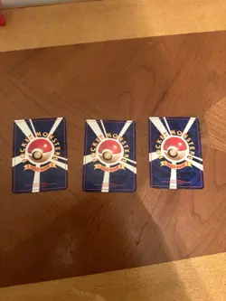 Vintage Japanese Pokemon Card Lot of 3 cards - Image 2
