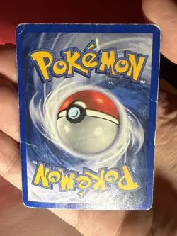 DAMAGED (DMG) Ninetales 12/102 Holo Base Set SHADOWLESS Pokemon Card - Image 4