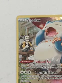 Snorlax TG10/TG30 SWSH Lost Origin Trainer Gallery Holo Pokemon TCG Card - Image 2