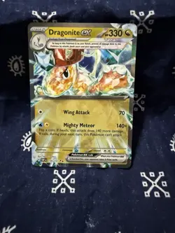Dragonite EX 159/197 SV03 Obsidian Flames Double Rare Card Near Mint Condition - Image 1