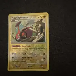 Pokemon Mow Rotom RT4 Rising Rivals Reverse Holo Rare Card - Image 1