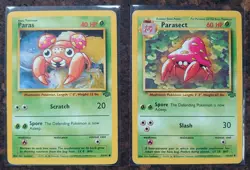 Parasect 41/64, Uncommon, Jungle, Unlimited, Pokemon Card + Paras 59/64 - Image 3