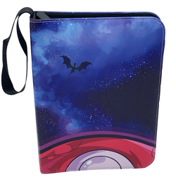 Pokemon Charizard &Poke Ball Card Binder Full Zip Store&Protect Cards Brand New - Image 1