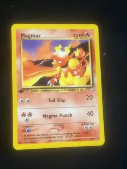 Magmar 1st Edition Neo Genesis 40/111 Pokemon Card 416 - Image 1