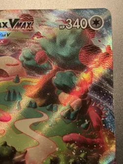 Pokemon Snorlax VMAX Holo Ultra Rare Full Art Card 142/202 Sword & Shield - Image 3