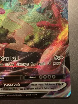 Pokemon Snorlax VMAX Holo Ultra Rare Full Art Card 142/202 Sword & Shield - Image 5
