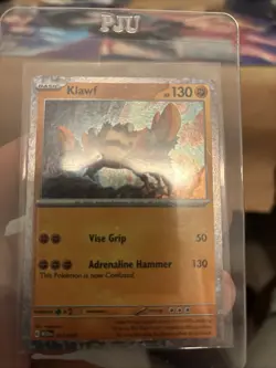 McDonald's Klawf 011/015 Holo Pokemon TCG Card 2023 LP English Edition - Image 1