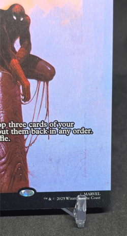 MTG Magic the Gathering Marvel's Spider-Man Ponder (Borderless) 0013 (M) - Image 3