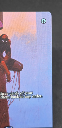 MTG Magic the Gathering Marvel's Spider-Man Ponder (Borderless) 0013 (M) - Image 4