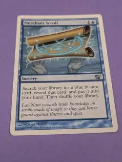 MTG Magic: Eighth Edition: Merchant Scroll #91/350 Uncommon - LP - Image 1