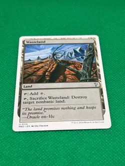 MTG Wasteland - White Border - Mystery Booster 2 - Regular - Image 2