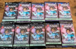 Magic The Gathering MTG Duskmourn House of Horror Play Booster Packs Lot Of 10 - Image 1