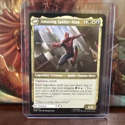 Peter Parker Marvel's Amazing Spider-Man Regular Mythic Magic Mtg - Image 2