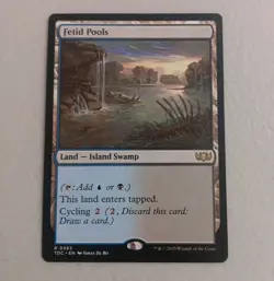 Fetid Pools - Dr Who Commander MTG NM - Image 1
