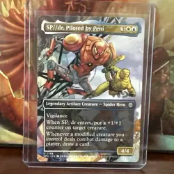 SP dr, Piloted by Peni Marvel's Spider-Man Borderless MTG NM - Image 1