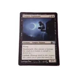 MTG Magic The Gathering Vampire Nighthawk Creature Card Magic 2013 (M13) 112/249 - Image 1
