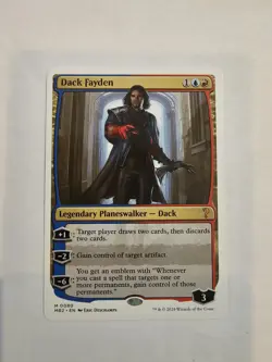 MTG Dack Fayden - White Border - Mystery Booster 2 NM - Image 1