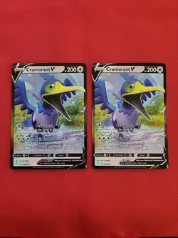 Pokemon: Cramorant V #054/072 Holo Rare Shining Fates 2021 - NM / MINT - G7 (2) - Image 1