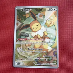 Eevee Pokemon Center Exclusive SVP 173 Pokemon Scarlet and Violet Promo NM - Image 1