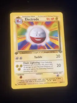 Pokemon Tcg Electrode 18/64 Jungle-1st Edition Regular Error NM - Image 1