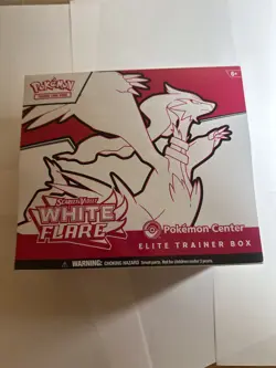 Pokemon Center Exclusive White Flare ETB Elite Trainer Box TCG New Sealed Cased - Image 1