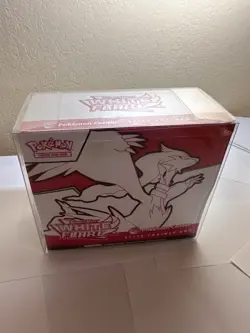 Pokemon Center Exclusive White Flare ETB Elite Trainer Box TCG New Sealed Cased - Image 2