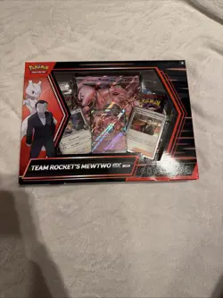 Team Rockets Mewtwo Ex Box Destined Rivals Pokemon New In Hand, Free Shipping - Image 1