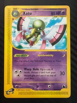 Pokemon TCG Xatu 35/144 Non Holo Rare Skyridge NM - Image 1